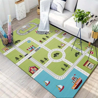 Avtomobil döşəmə paspasları – Price Cute Cartoon Floor Mat - playground-40x-60cm