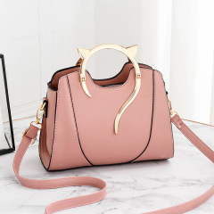 Update 2024 Fashion Women's Handbag with Cute Small Cat Design, Lovely and Sweet Lady Single Shoulder or Crossbody Bag, Unique and Trendy Hand Carry