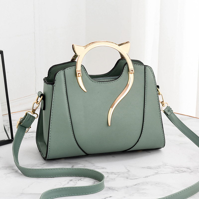 2026 New Stylish and Simple Women's Handbag, Cute Solid Color Lady's Shoulder Bag, Women's Bag, One-Piece Wholesale