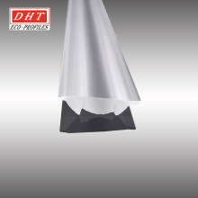 厂家直销PMMA挤出光学透镜 亚克力偏光条纹透镜 商业灯饰照明配件