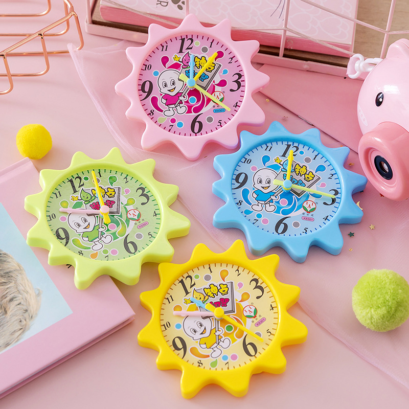 Relojes didácticos de dibujos animados para niños de infantil y primaria regalos al por mayor