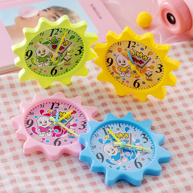 Relojes didácticos de dibujos animados para niños de infantil y primaria regalos al por mayor