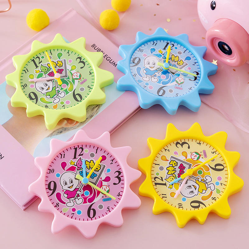 Relojes didácticos de dibujos animados para niños de infantil y primaria regalos al por mayor