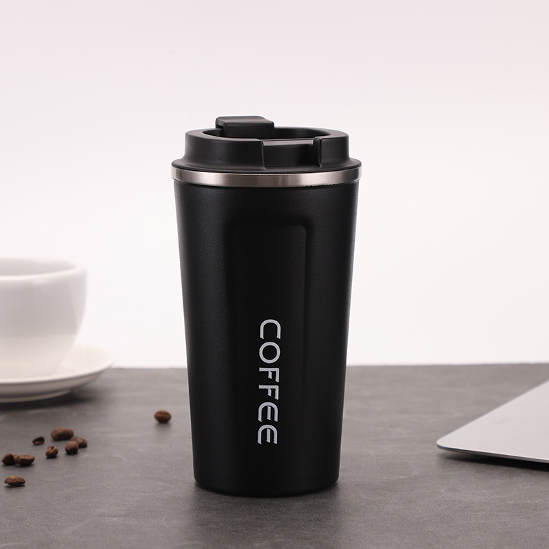 Suministro directo de fábrica simple acero inoxidable vacío taza de café al aire libre portátil coche vacío taza creativa coreana al por mayor
