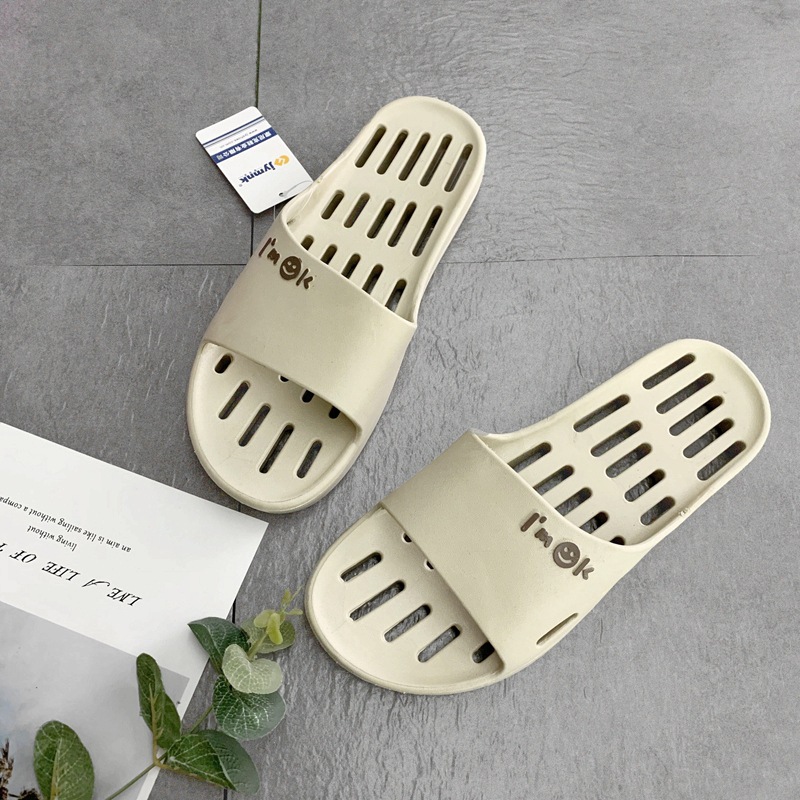 Zapatillas casa verano nuevo fugas hombres y mujeres pareja baño cuatro estaciones interior baño zapatillas mujeres verano al por mayor