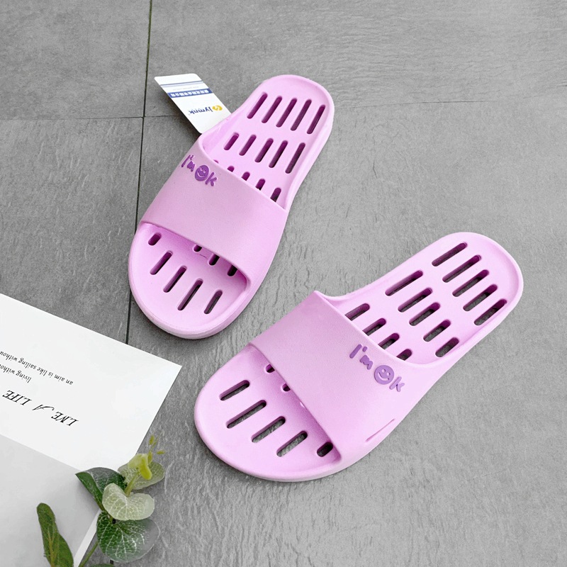 Zapatillas casa verano nuevo fugas hombres y mujeres pareja baño cuatro estaciones interior baño zapatillas mujeres verano al por mayor