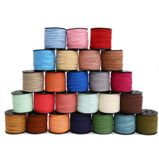 Factory direct sales of 3mm Korean velvet rope, suede rope, velvet rope, velvet belt, DIY jewelry materials, factory direct sales