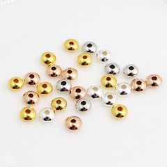 飛碟珠算盤珠算盤手工隔珠子DIY配件佛珠手串隔珠材料珠子