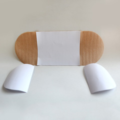 Skin-color water-needle warm patch heating patch heat moxa patch heat moxa blank patch adhesive tape with LOGO printing available