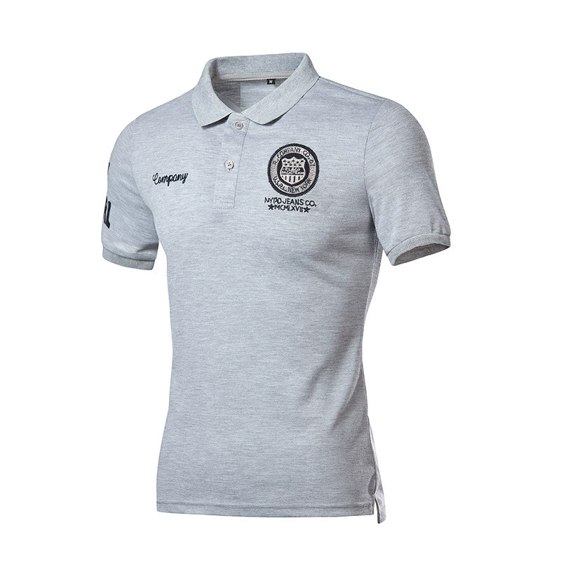 Поло, дышащая удобная трендовая универсальная футболка, 2020 год, slim fit, с коротким рукавом, для подростков