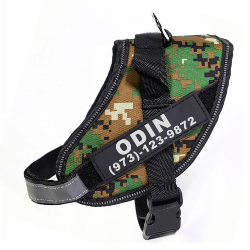 Transfronterizo personalizado Velcro Kg9 correa de pecho para mascotas correa de perro a prueba de explosiones correa de perro Cadena de perro suministros para mascotas