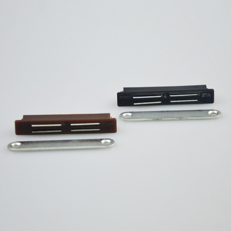 Puerta de gabinete oculta succión fuerte magnético ABS magnético gabinete táctil de succión magnética armario imán magnético Puerta de succión táctil grano puerta hebilla