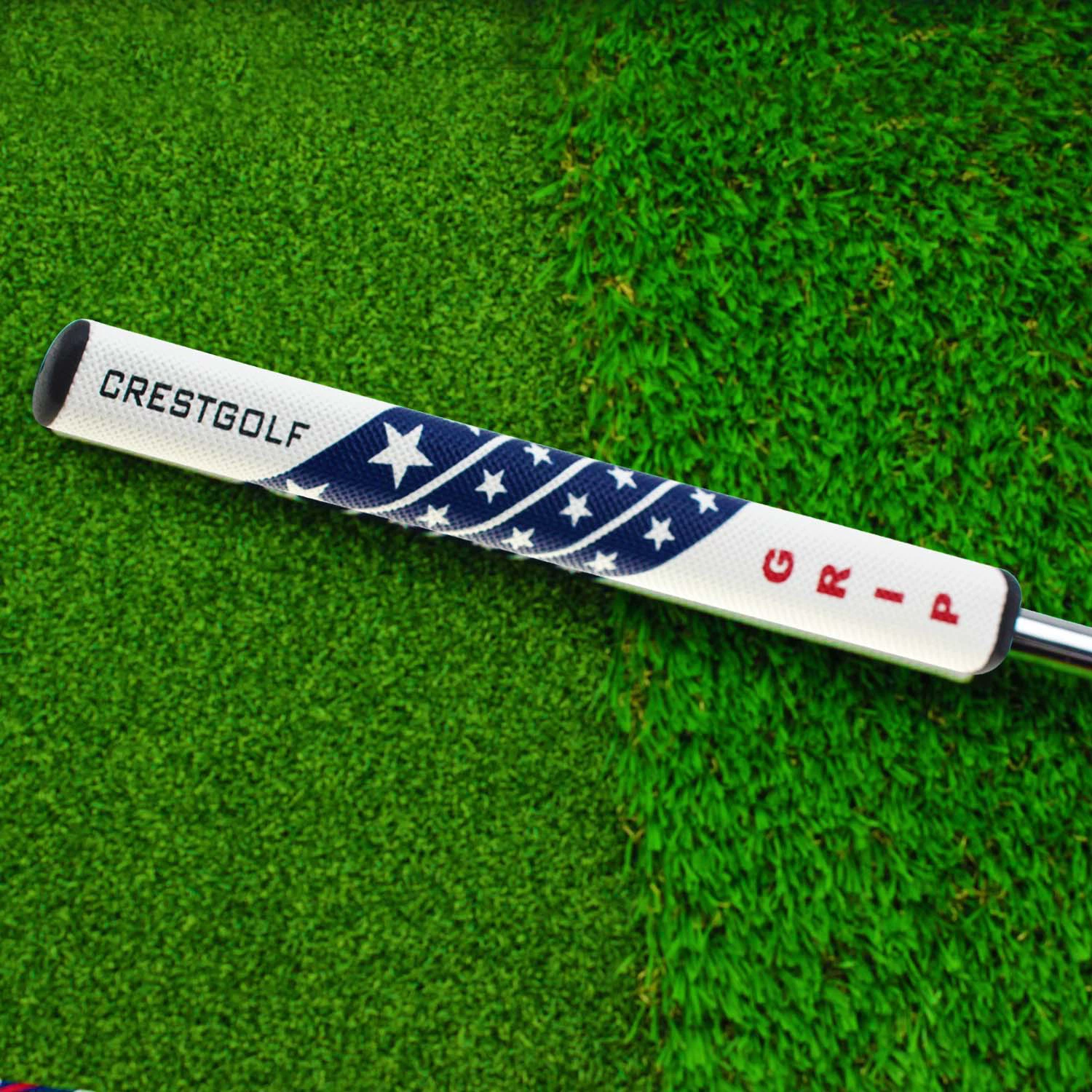 Crestgolf грип для клюшки, толще, комфортный противоскользящий PU захват
