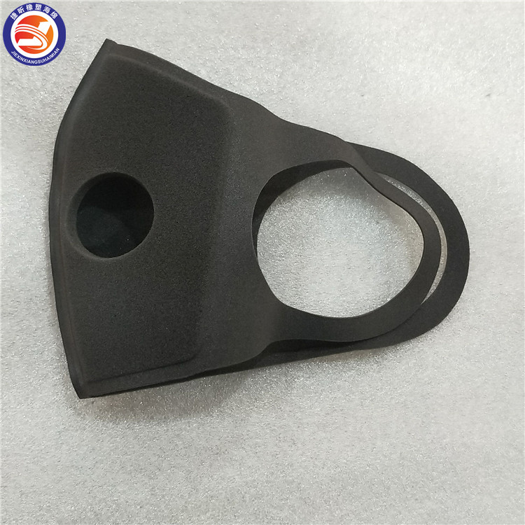 海绵口罩供应 黑色防尘防雾霾透气无毒明星同款海绵口罩 厂家生产