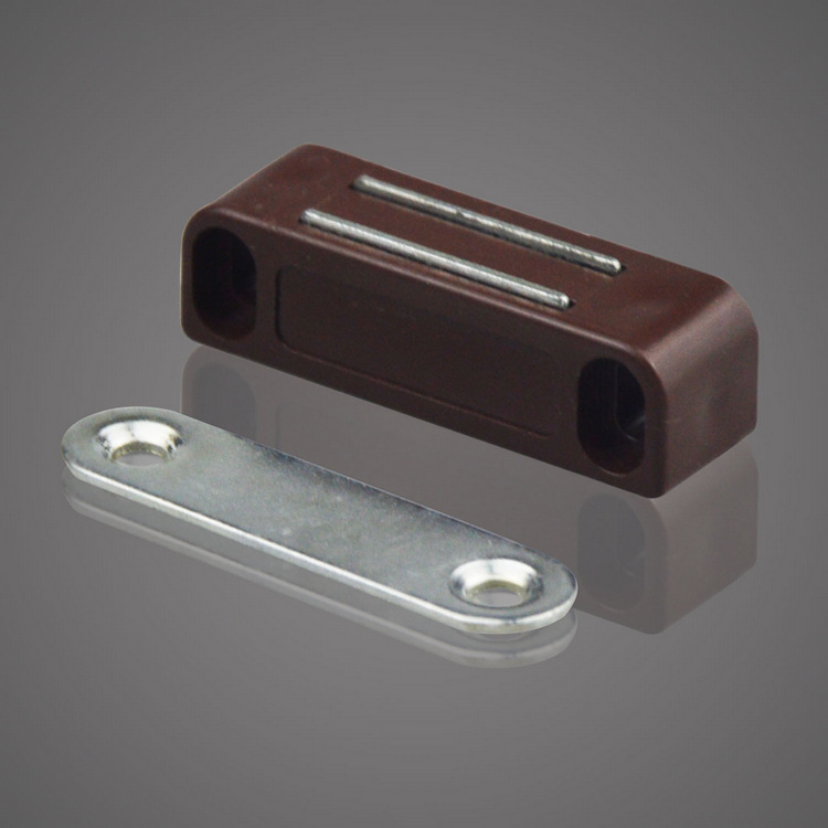 Fuente de la fábrica de plástico ABS puerta del gabinete de succión magnética gabinete de succión muebles accesorios de hardware fuerte gabinete magnético F-802 de succión image 2