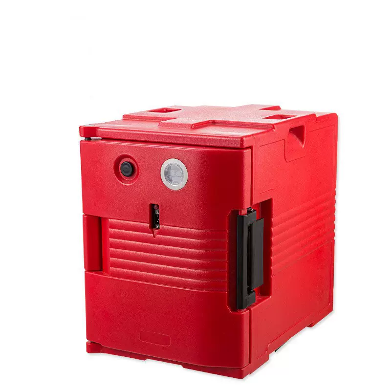 学校酒店送餐保温箱90升插电恒温保温箱滚塑发泡保温箱食品保温箱