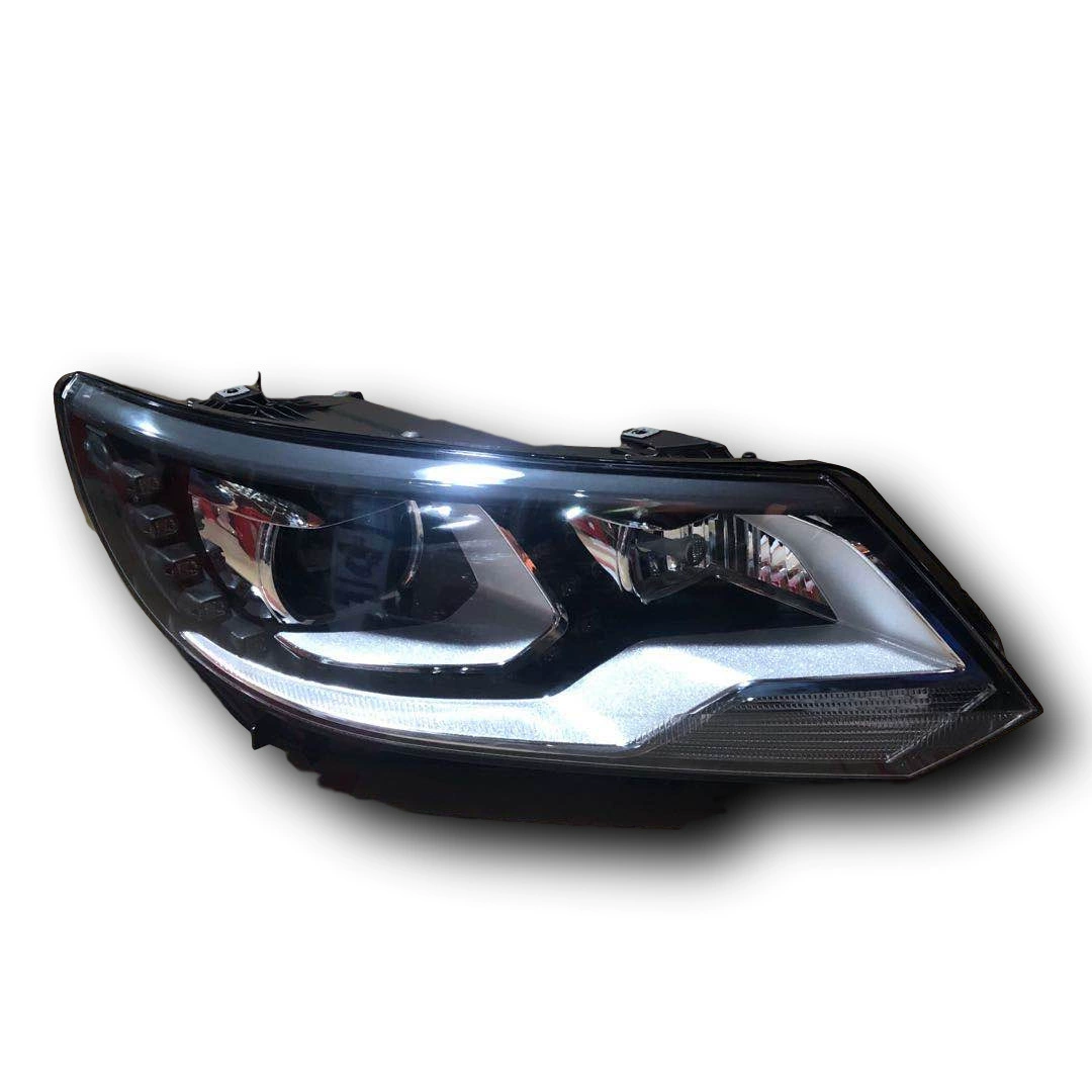Подходит для Volkswagen Tiguan 2010–2012, передняя комбинированная фара в сборе (полусборка)