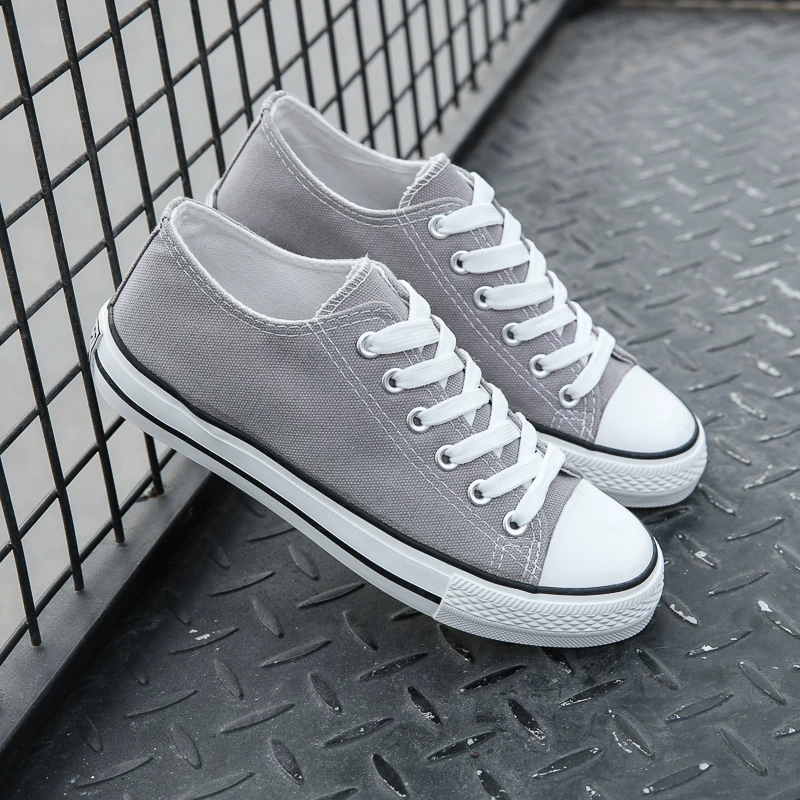 Кроссовки Canvas High-Spring в корейском стиле, размерные диапазоны 35–47, легкие дышащие
