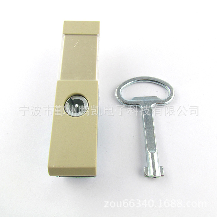 鹏凯生产的机柜附件规格多PS机柜配件 PS-011-1平面锁总成 821