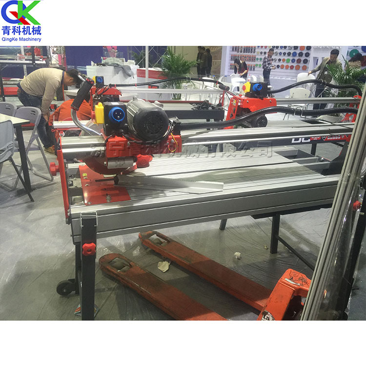 台式电动瓷砖切割机 大理石微晶石切边开槽机 家装施工设备