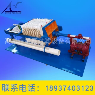 小型污水处理压滤机千斤顶手动压滤机