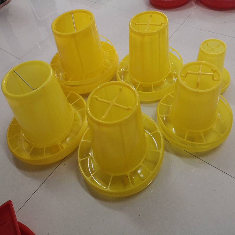 Libo pollo pato ganso barril de comida comedero comida barril de comida olla barril de alimentación suministros de cría equipo de engrosamiento