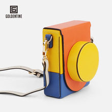 工厂直销定制真皮女士化妆包相机包牛皮迷你小包头层牛皮票夹商务