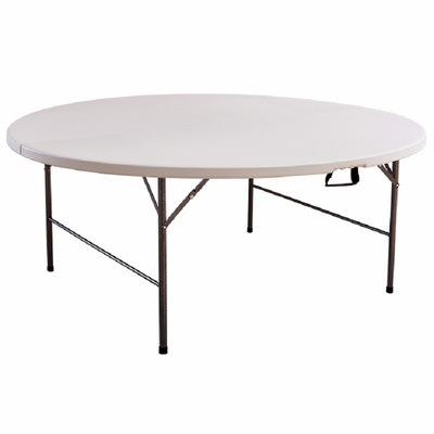 Portable Folding Table Dining Table Home Round Table Hotel Multi-functional Plastic Dining Table Outdoor Leisure Folding Table