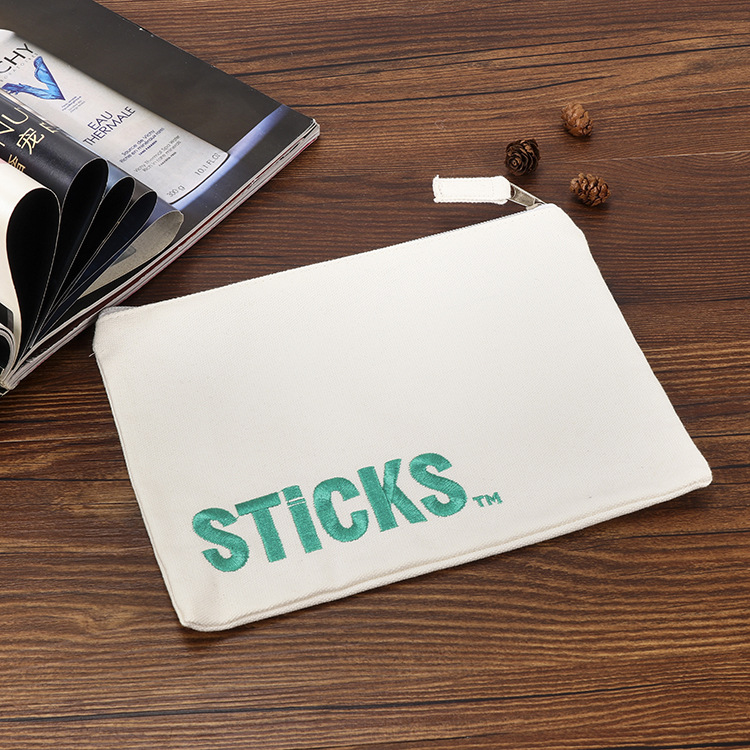 厂家帆布拉链包雨衣收纳袋丝印公文袋棉布袋订印logo