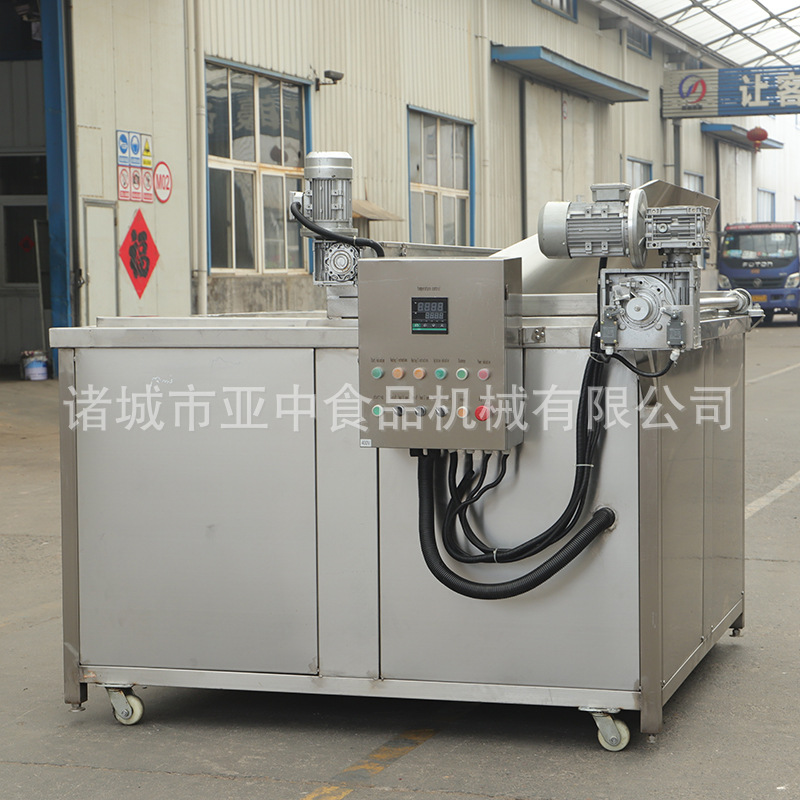 大型商用油炸锅 大型鸡爪油炸锅 茄盒油炸机 松子燃气油炸机