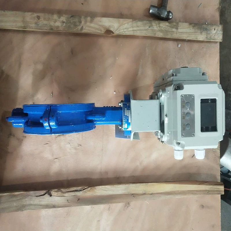 Conaidi Automation Group Электрический клапан-бабочка с мягким уплотнением D971J Малый Электрический привод с цифровым дисплеем Точность