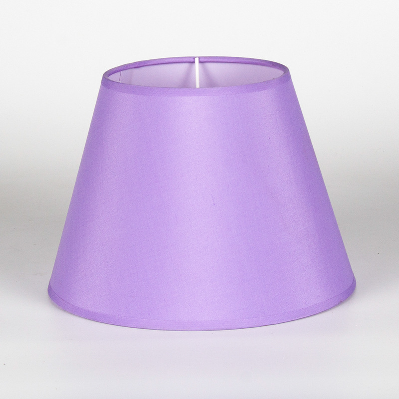 Pantalla de tela de 10 pulgadas para lámpara de mesa de noche, repuesto para proyectos hoteleros y hostales, carcasa de iluminación E27, accesorio de iluminación impreso