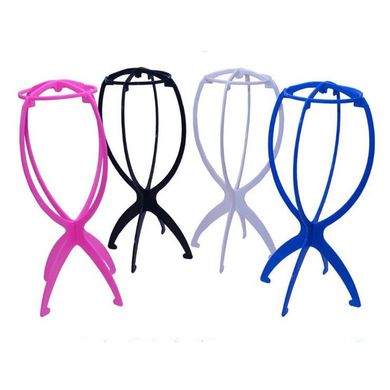 Wig Accessories Manufacturer Wholesale Plastic Bracket Wig Bracket Headgear Shelf Headgear Bracket Four Colors Optional