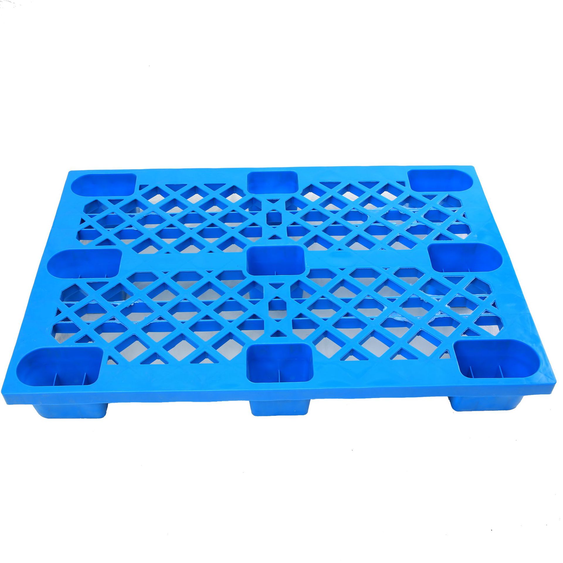 塑料托盘 网格九脚 重型塑料栈板 温州托盘 1208九脚网格塑料托盘