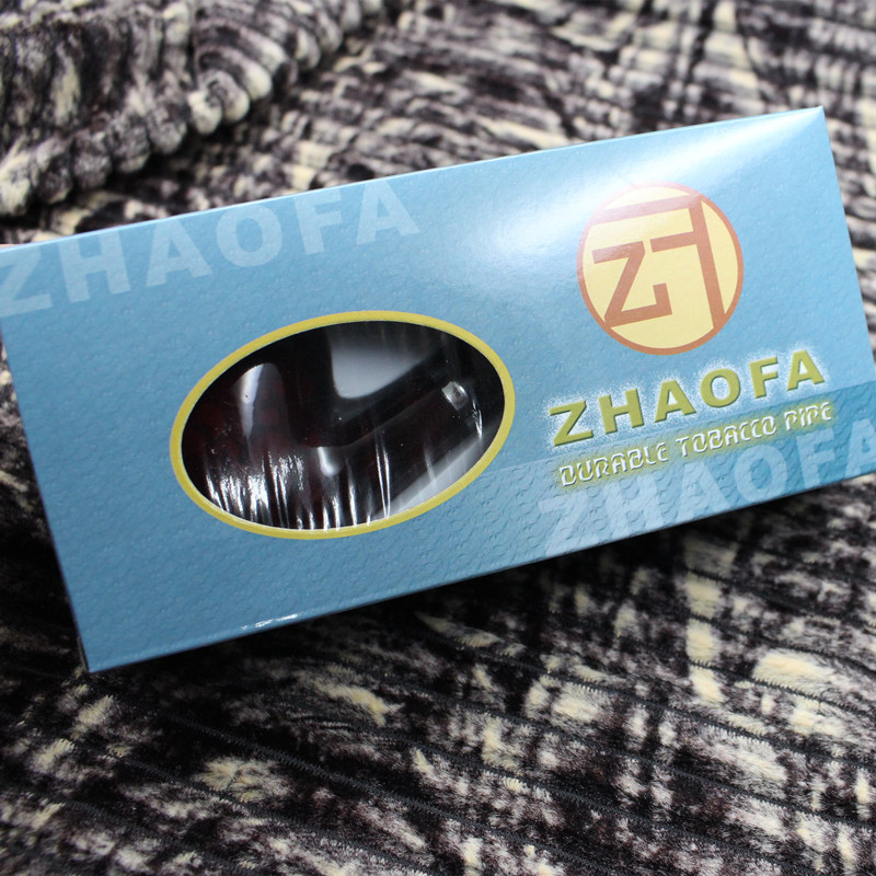 Pipa de circulación de doble uso para cigarrillos y tabaco, diseño clásico de resina