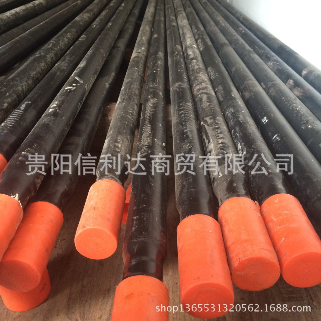 批量供应 贵阳贵钢钻机钻杆 T38、T45、T51多种规格 用于凿岩钻孔