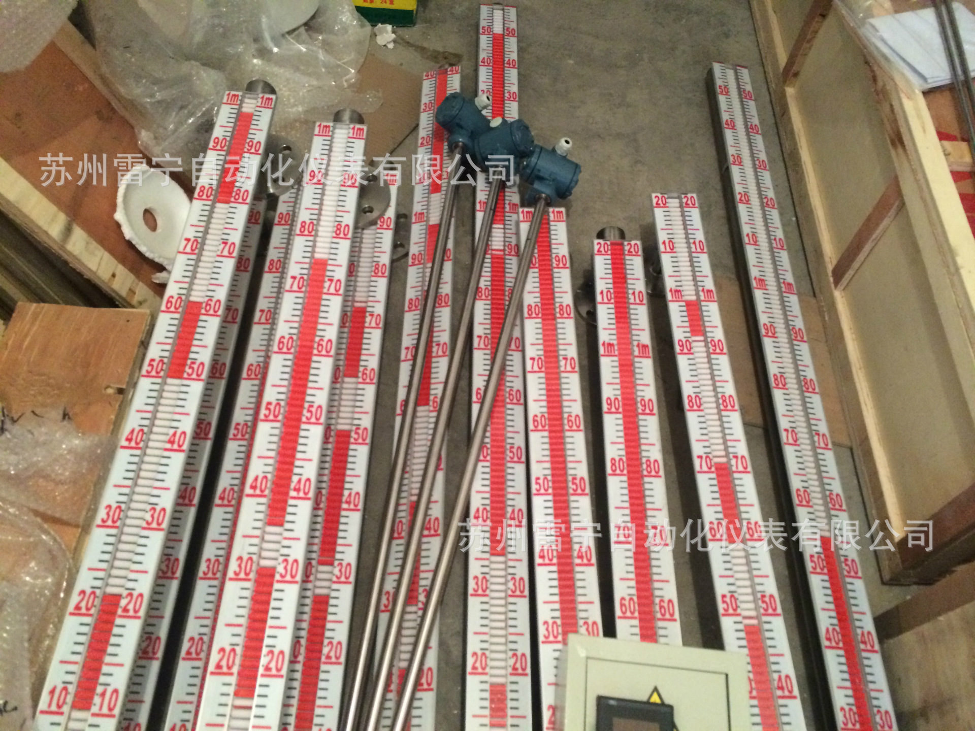 【诚信推荐】UHZ L=1100mm(304无远传)侧装磁翻板液位计