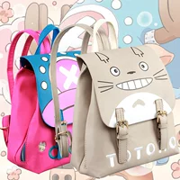 Рюкзак аниме Totoro, двухмерный дизайн, экокожа, маленький рюкзак, 0,655 кг