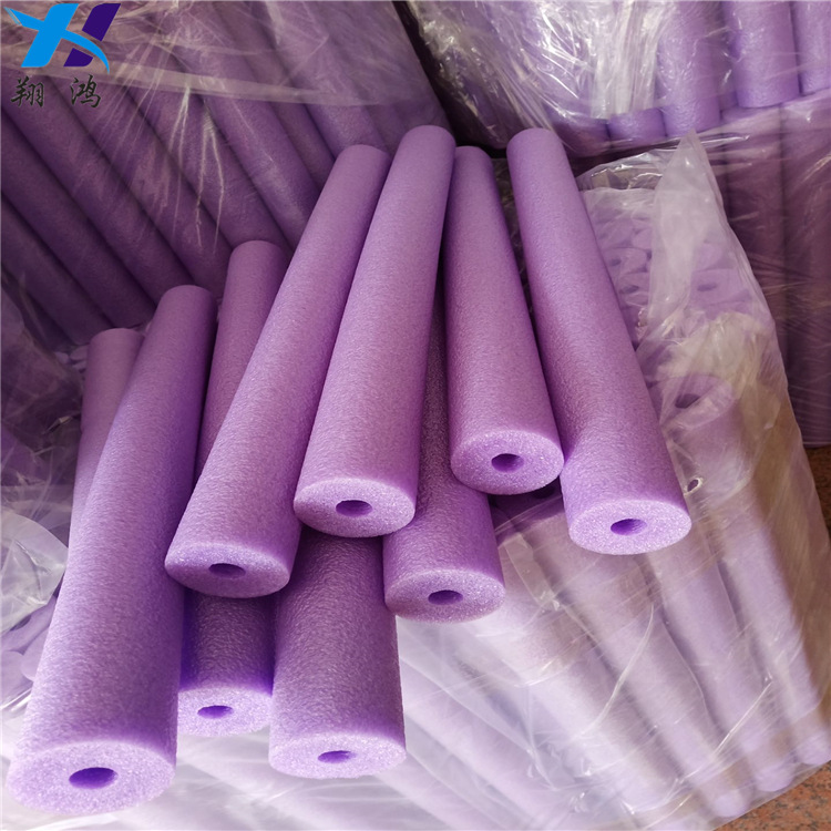 翔鸿生产各种尺寸儿童游乐场防震泡绵包管 水上漂浮EPE环保游泳棒