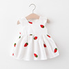 Strawberry, skirt, 2020 years, wholesale, Korean style