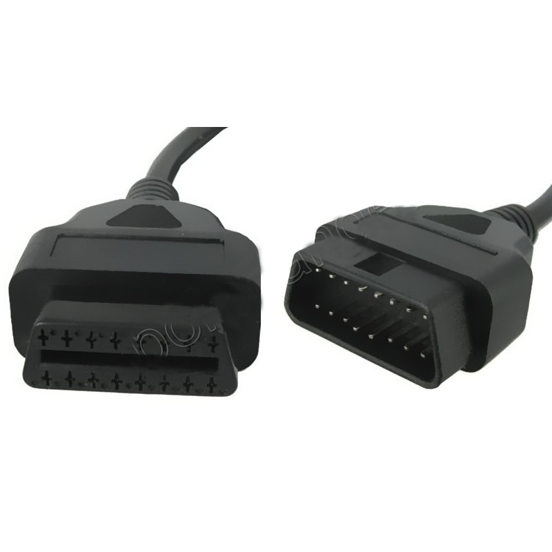 ELM327 OBD2O BDII 16pin 诊断线连接线
