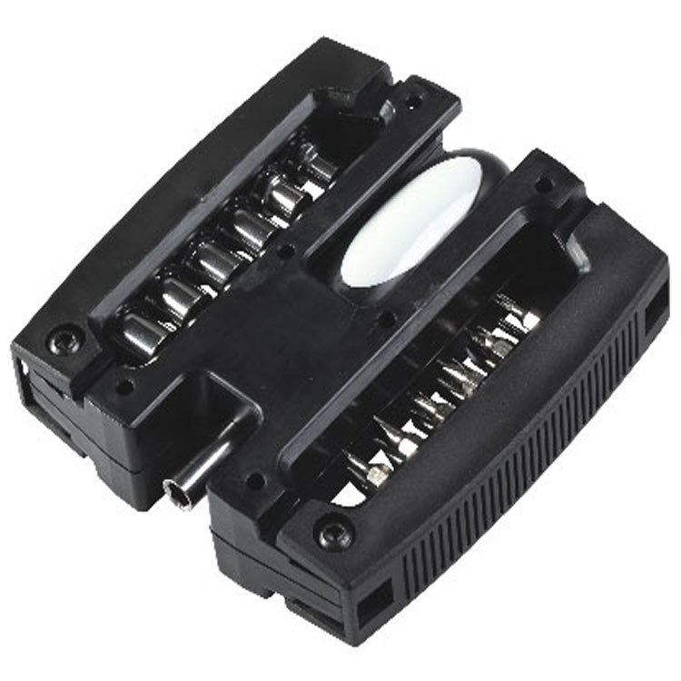 礼品工具套装家用常备螺丝刀组合折叠式工具盒便携式螺丝批促销品