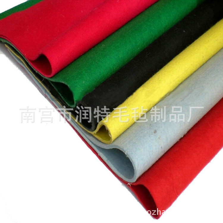 毛毡厂家供应彩色毛毡 羊毛毡 彩色羊毛毡 羊毛毡子
