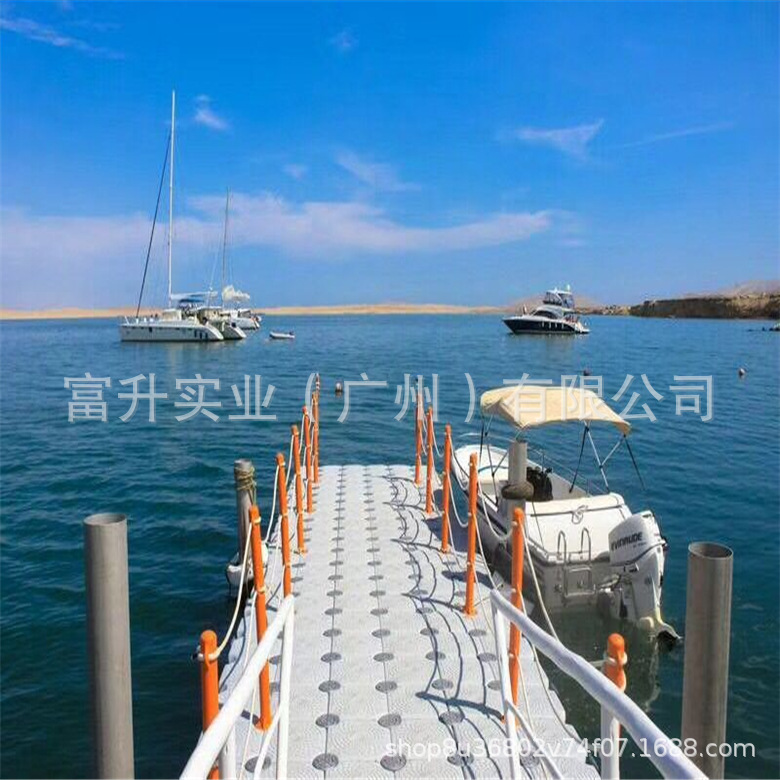 水上海上浮筒平台 休闲娱乐行人浮桥 水上摩托游船停靠码头