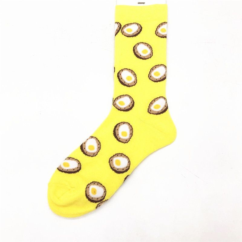 2023 fabricantes de calcetines de moda dibujos animados animal conejo perro gato comida serie frutas hombres y mujeres calcetines de algodón a mitad de la pantorrilla