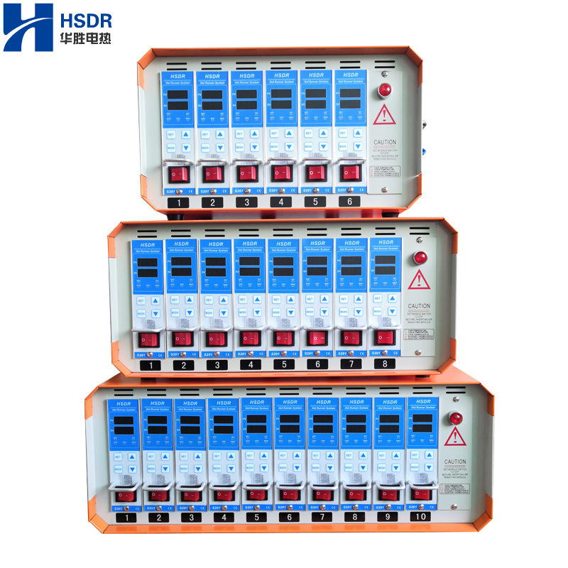 Hsdr Intelligent Pid Control Plug-In Anti-Burn Hot Runner Temperature Control Box 6 Sets in Stock Injection Mold Temperature Control Card