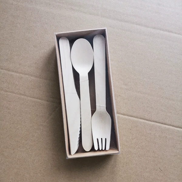 Box knife fork spoon 8 solid colors each