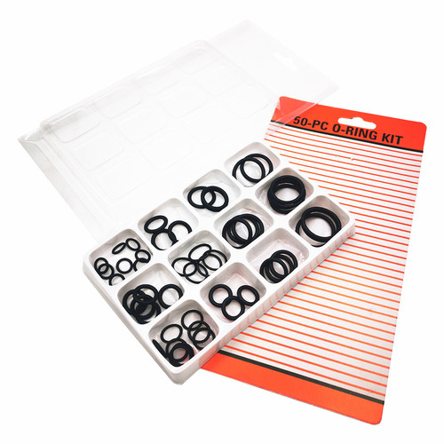 50PC bubble shell O-ring repair box, nitrile rubber skeleton, oil seal, rubber ring, direct supply from the manufacturer