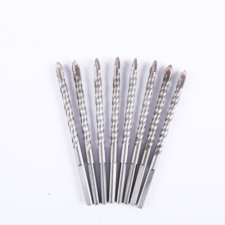 taladro eléctrico accesorios complementarios taladro de cerámica triangular alargado taladro de cerámica