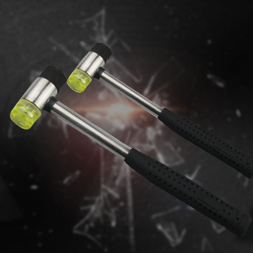 Multifunctional hammer, detachable double-head installation hammer, hand tool round head rubber hammer, hammer installation hammer for home use